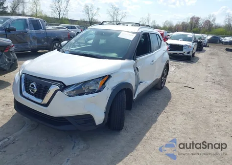 2018 Nissan Kicks Sv from USA, damaged, VIN 3N1CP5CU5JL509268